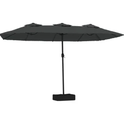 Aurinkovarjo kaksipäinen LED-valot, 449x245 cm, eri värejä (28440)