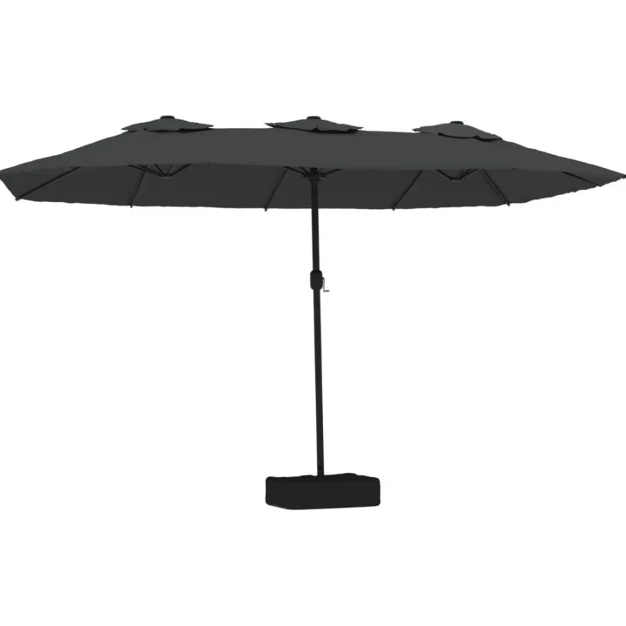 Aurinkovarjo kaksipäinen LED-valot, 449x245 cm, eri värejä (28440)