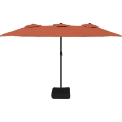 Aurinkovarjo kaksipäinen LED-valot, 449x245 cm, eri värejä (28440)