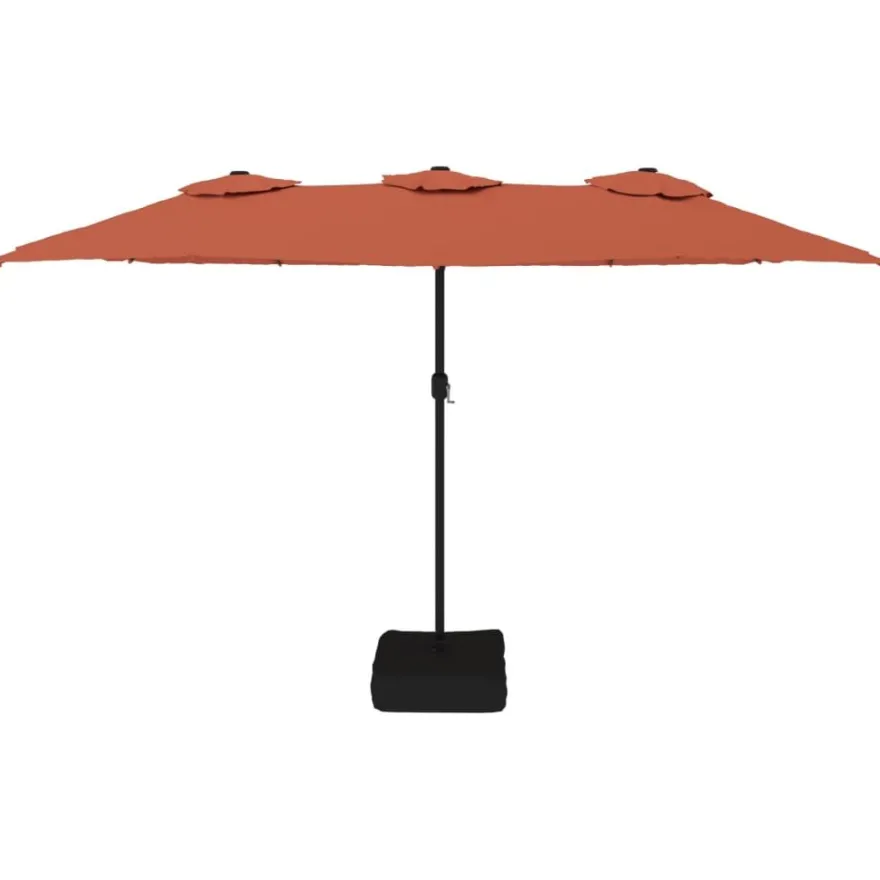 Aurinkovarjo kaksipäinen LED-valot, 449x245 cm, eri värejä (28440)