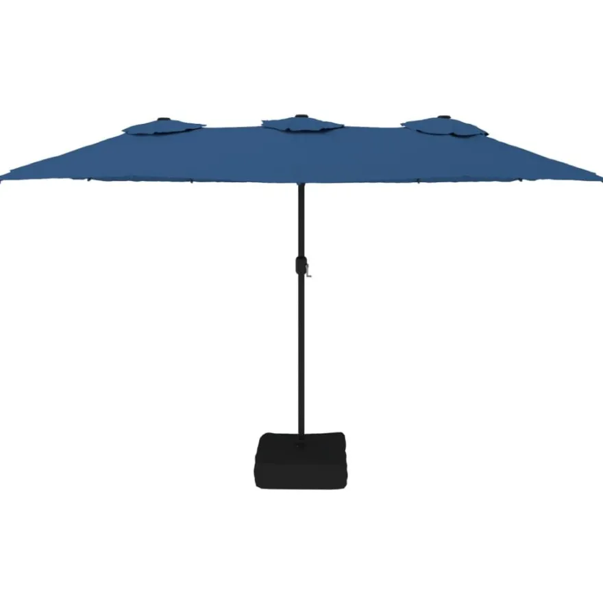 Aurinkovarjo kaksipäinen LED-valot, 449x245 cm, eri värejä (28440)
