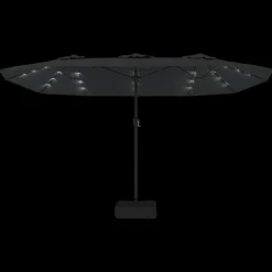 Aurinkovarjo kaksipäinen LED-valot, 449x245 cm, eri värejä (28440)