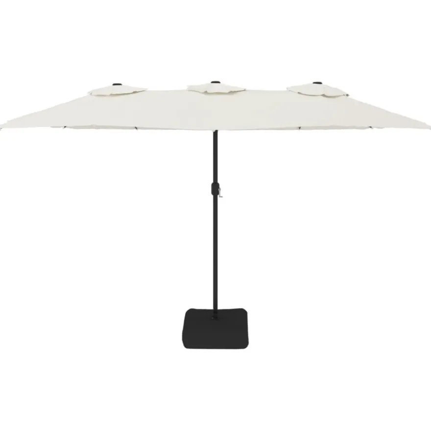 Aurinkovarjo kaksipäinen LED-valot, 449x245 cm, eri värejä (28440)