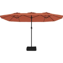 Aurinkovarjo kaksipäinen LED-valot, 449x245 cm, eri värejä (28440)
