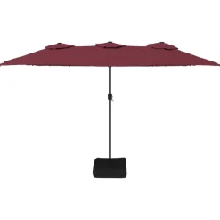 Aurinkovarjo kaksipäinen LED-valot, 449x245 cm, eri värejä (28440)