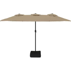 Aurinkovarjo kaksipäinen LED-valot, 449x245 cm, eri värejä (28440)