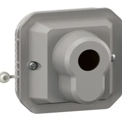 Avainpainikemekanismi Legrand Plexo 10 A ylös–alas–OFF IP55, harmaa