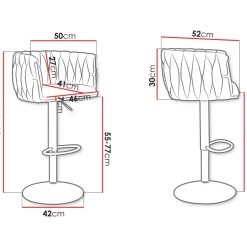 Baarituoli Nomla MUZ/BS/1142/CM, 2kpl
