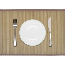 Bambu tabletti 6 kpl 30 x 45 cm ruskea