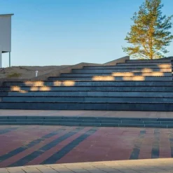 Betonilaatta Rudus, 698x231x80mm, sileä, harmaa