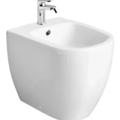 Bidee Lavabo Glomp, back to wall, valkoinen