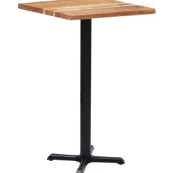 Bistropöydän jalka, musta, 56x56x107 cm, valurauta