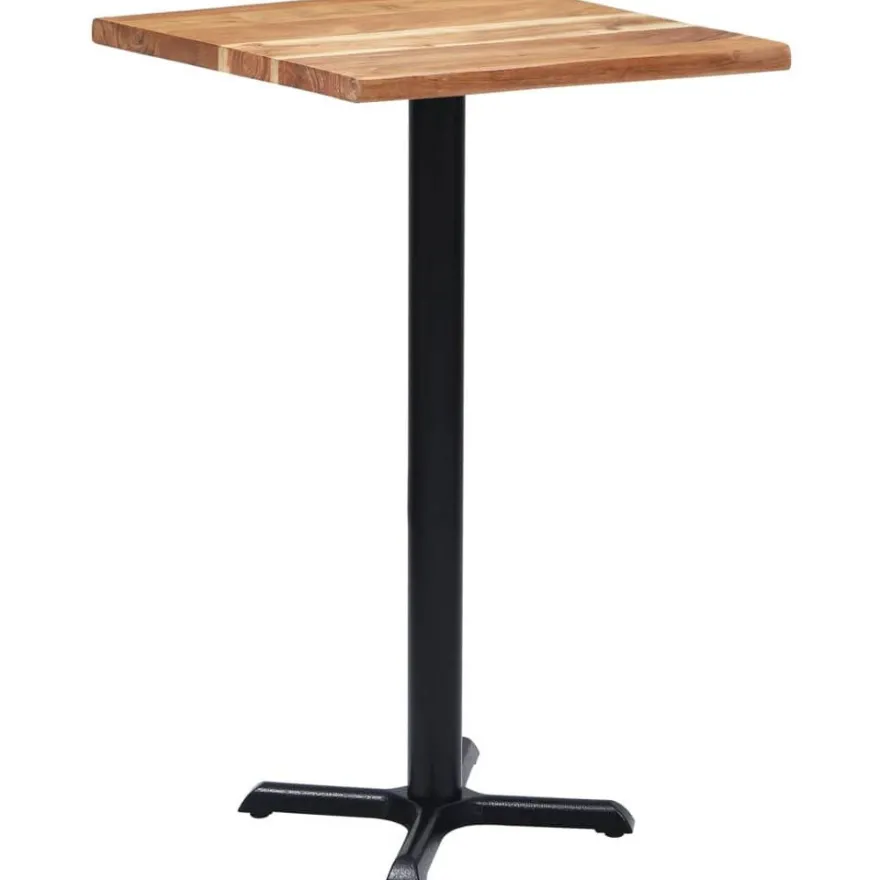 Bistropöydän jalka, musta, 56x56x107 cm, valurauta