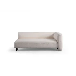 Divaanisohva Linento Furniture Rena Corner, 3-istuttava, vasen, valkoinen