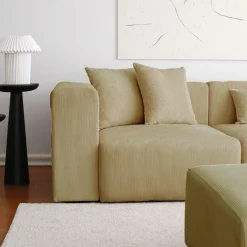 Divaanisohva Linento Furniture Yolo, 3-istuttava, sametti