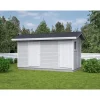 Elementtivarasto Aarni E6d, 4540x2140mm, 9.72m², puuvalmis