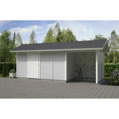 Elementtivarasto Aarni E8M, 8040x2140mm, 17.21m², puuvalmis