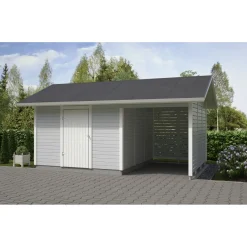 Elementtivarasto Aarni E9M, 5040x3180mm, 16.02m², puuvalmis