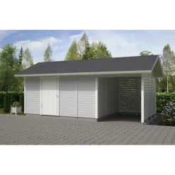 Elementtivarasto Aarni E10M, 6040x3180mm, 19.2m², puuvalmis