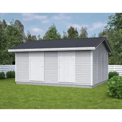 Elementtivarasto Aarni E16, 4240x5040mm, 21.36m², puuvalmis