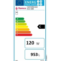Energiavaraaja Flamco FlexTherm Duo HLS-E 1000, rst, 953l