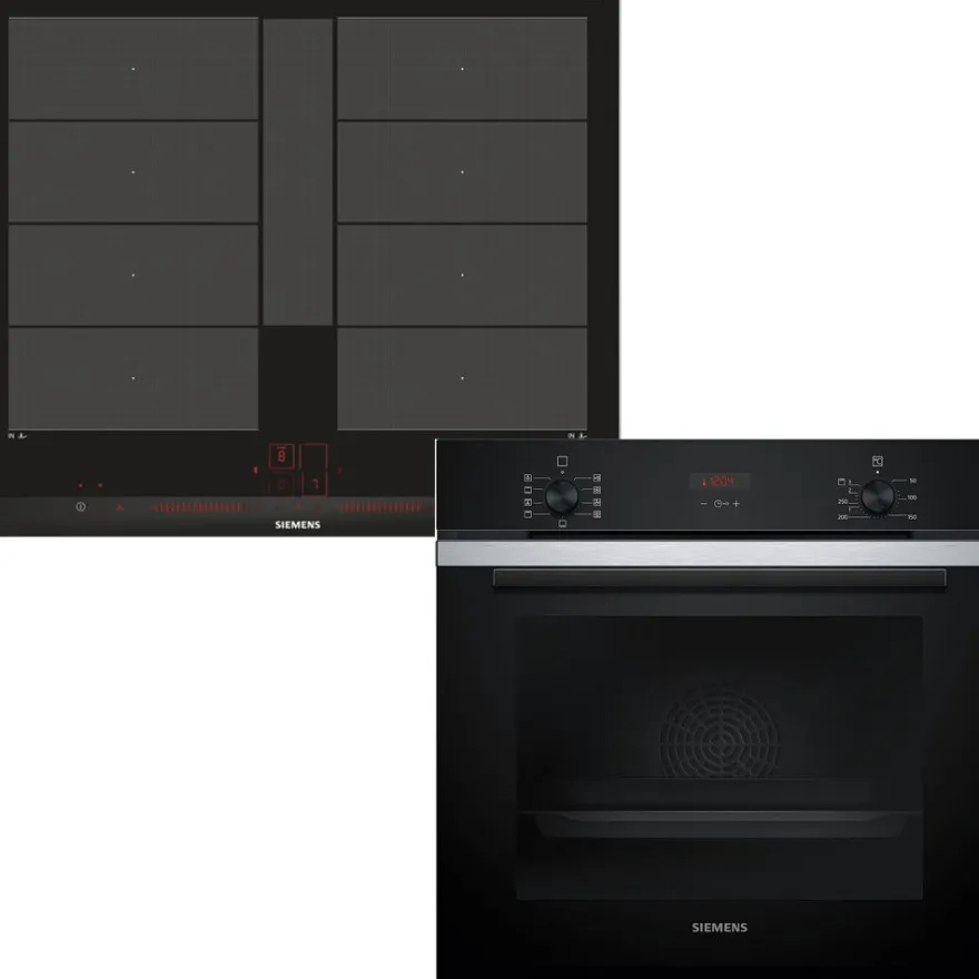 Erillisuuni ja induktioliesitaso Siemens HB234ABS3F EX675LYV1E, teräs