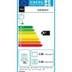 Erillisuuni Teka MaestroPizza HLB 8510 P, 60cm, musta