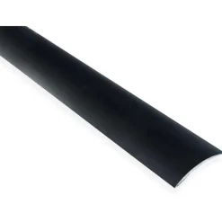 Eritasolista Maler sileä, 0-10mm, 6.2x41x1000mm, alumiini, tarra, musta anodisoitu
