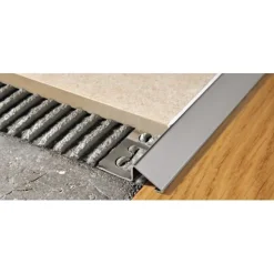 Eritasolista Progress Profiles Proslider, 2,7m, 15mm, kiiltävä rst