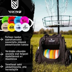 8 frisbeegolfkiekon setti, Viking Discs Starter Set