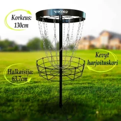 Frisbeegolfsetti Viking Discs Discover, sis. kori, 3 kiekkoa ja varustelaukku