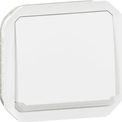 Hakuvalollinen vaihtopainikemekanismi Legrand Plexo 10 A IP55, valkoinen