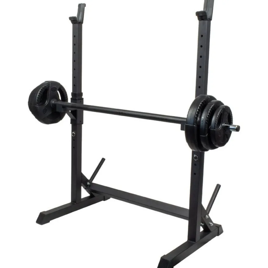 Half Rack Kyykkyteline Nordcore Core 107x60x150 cm, musta