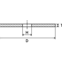 Hiomalaikka Hioma Production 200x25x32mm #60 Smirkeli