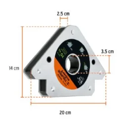 Hitsausmagneetti Truper Expert, 122x189mm