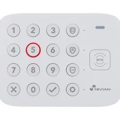 Hälytysjärjestelmä Celotron Nivian NVS-WIFI, RF-ID lukija + integroitu näppäimistö