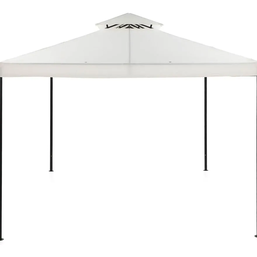 Huvimaja Bermuda, 3x4 m, valkoinen