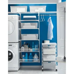 Hyllykori Elfa 40 Classic, 607x438x96mm, valkoinen