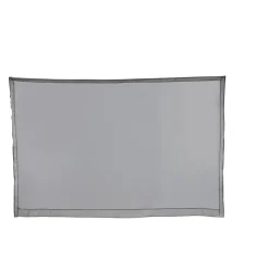 Hyttysverkko Hillerstorp Luxor 3x3m paviljongille, vaaleanharmaa/musta, 4kpl