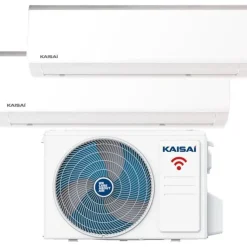Ilmalämpöpumppu jäähdytyskäyttöön Kaisai Multisplit 2xFly