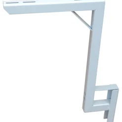Ilmalämpöpumpun seinäteline Heavy Duty, 120+120kg, 680x400mm, kivijalkaan
