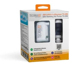 Ilmapumppu Technaxx Mini TX-261, akkukäyttöinen