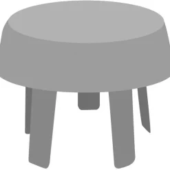 Ilmastusputken säätöventtiili Meltex, Ø75 mm, Merika 131, harmaa
