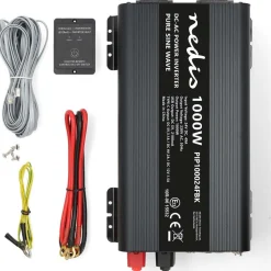 Invertteri Nedis PIP100024FBK 24V 1000W puhdas siniaalto