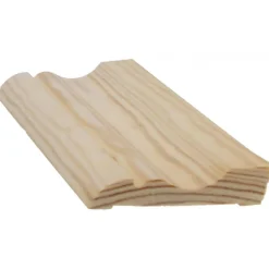Jalkalista Cent, 15x69x3300mm, koristeellinen, mänty, käsittelemätön