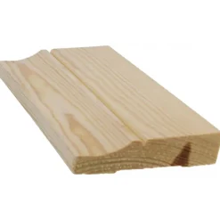 Jalkalista Cent, 15x70x3300mm, koristeellinen, mänty, käsittelemätön