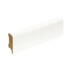 Jalkalista Cent, 12x42x3050mm, MDF, valkoinen