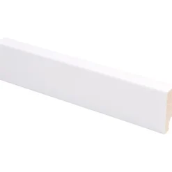 Jalkalista Maler Aava, 12x32x2700mm, mänty, valkoinen