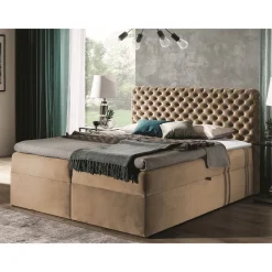 Jenkkisänky CHESTERFIELD + sijauspatja, eri kokoja ja värejä