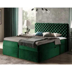 Jenkkisänky CHESTERFIELD + sijauspatja, eri kokoja ja värejä